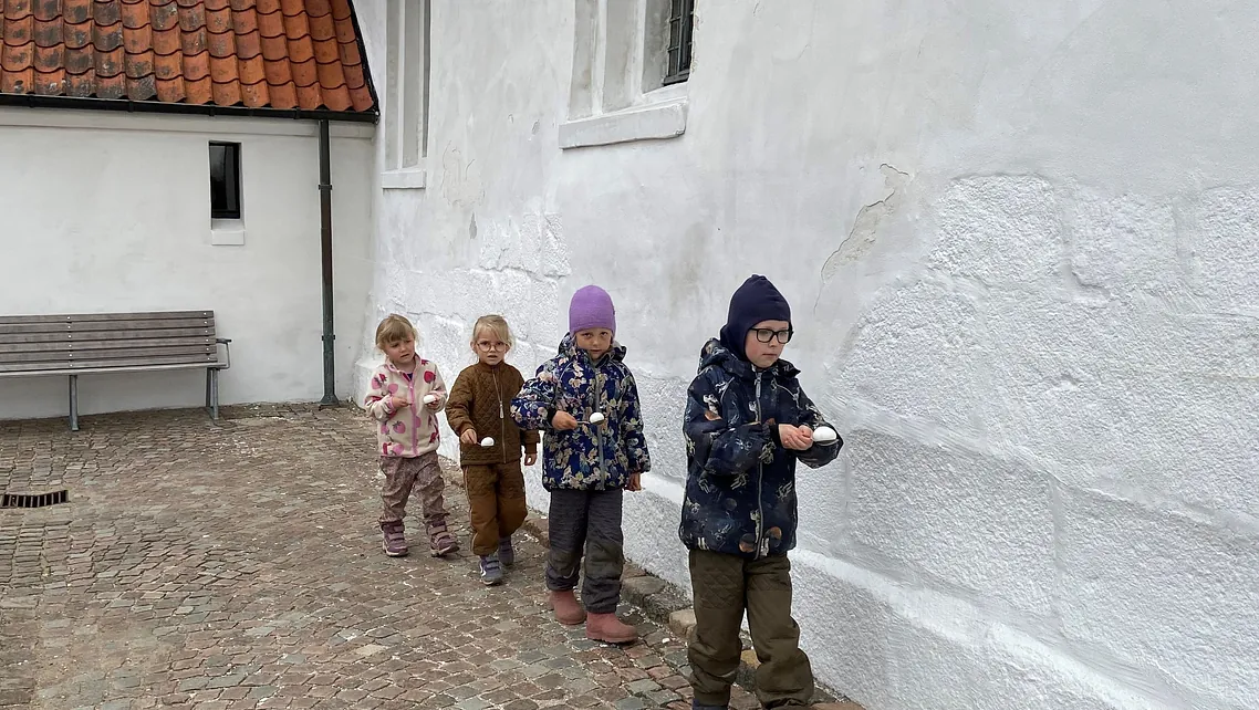 Påskeæggejagt Rødding Sognekirke 2025